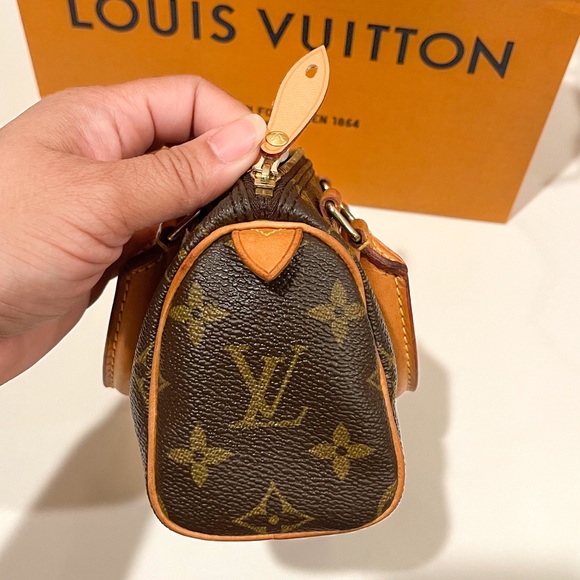 Vintage Luis Viutton Nano Speedy Rare Find Womens HandBag - Picture 9 of 15